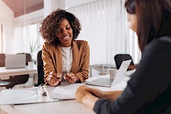 Executive team in a meeting